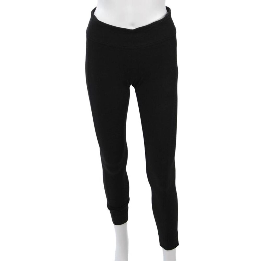 Diane Von Furstenberg Womens Ankle Black Leggings Size 0